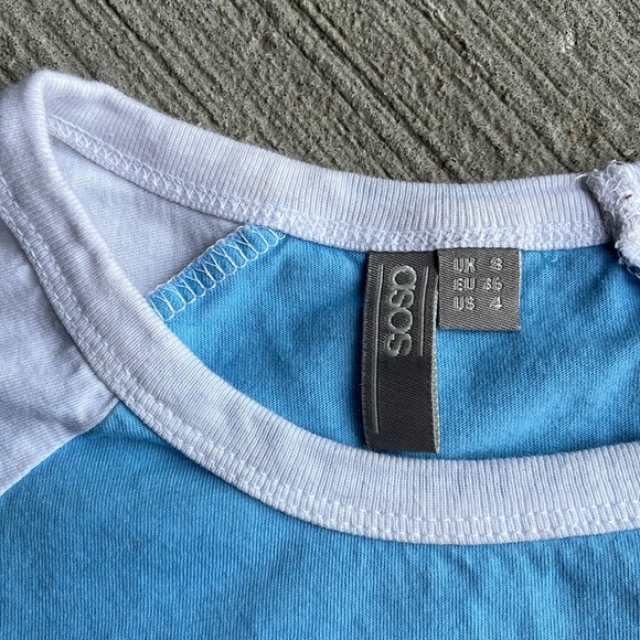 ASOS graphic longsleeve baseball tee - Picture 6 of 8